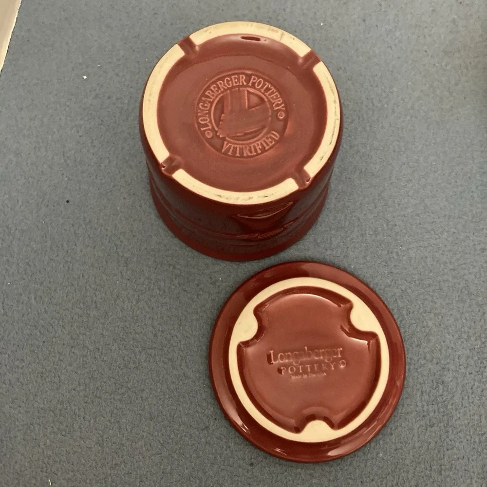 Longaberger pottery woven